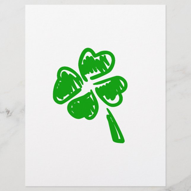 Der Charme des Grünen St. Patrick Tag (Vorderseite)