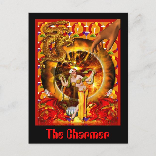 Der Charmeur Postkarte (Vorderseite)