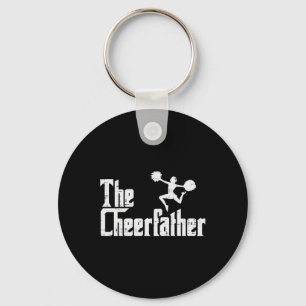 Der Cheer Vater Lustiger Cheerleader Dad Vatertag Schlüsselanhänger