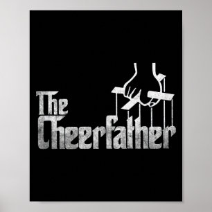 Der Cheerfather Vatertag Cheer Dad Cheerleader Poster