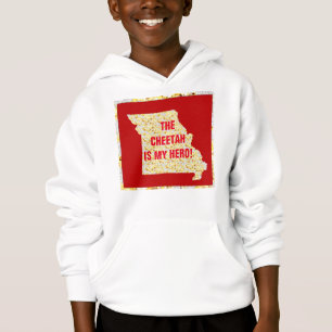 DER CHEETAH IST MEIN HERO! HOODIE