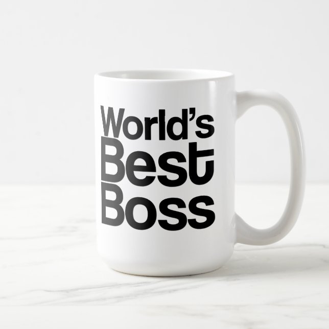 Der Chef-Kaffee-Tasse der Welt beste Kaffeetasse (Rechts)