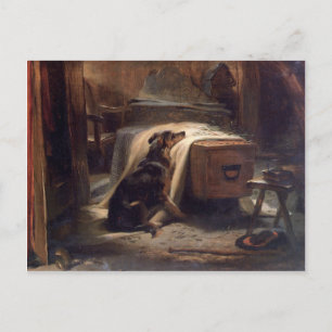 Der Chefmährer der alten Hirte von Edwin Henry Postkarte