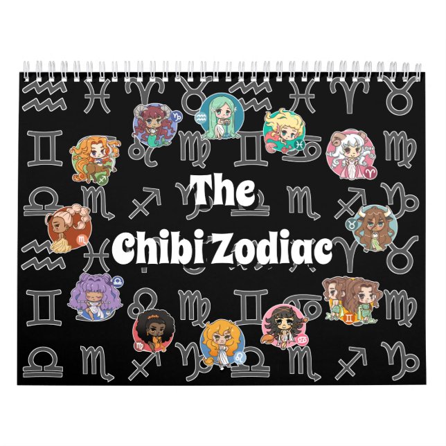 Der Chibi Tierkreis Kalender (Titelbild)