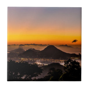 Der chinesische Pavillon, Rio de Janeiro, Fliese