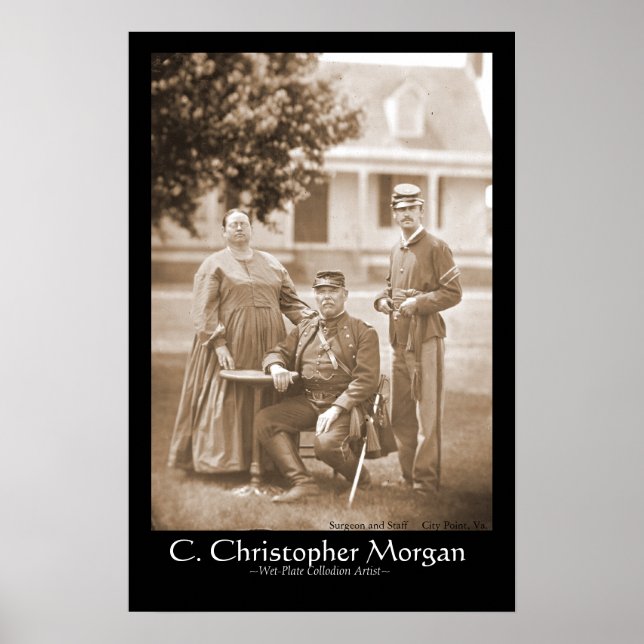 Der Chirurg am City Point, Va. Poster (Vorne)