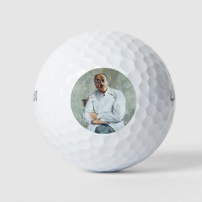 Der Chirurg (von Max Liebermann) Golfball (Vorderseite)