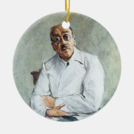 Der Chirurg (von Max Liebermann) Keramik Ornament