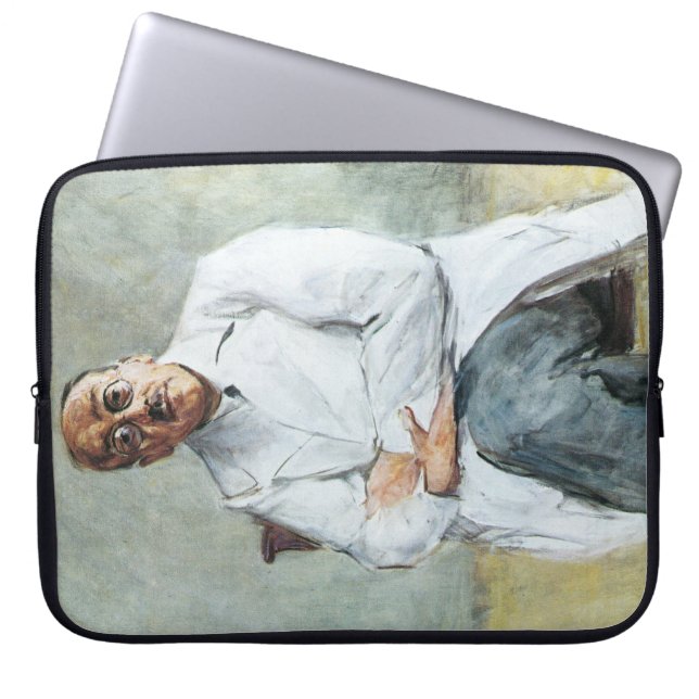 Der Chirurg (von Max Liebermann) Laptopschutzhülle (Vorderseite)
