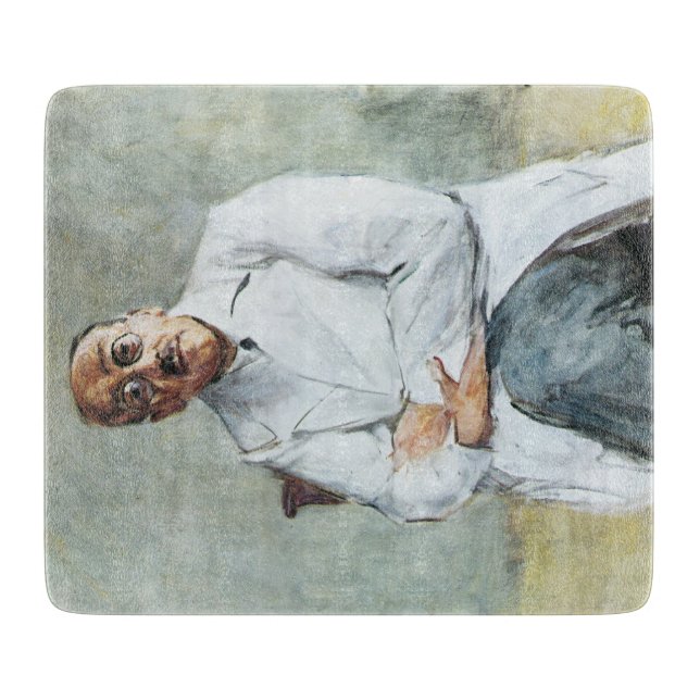 Der Chirurg (von Max Liebermann) Schneidebrett (Vorderseite)