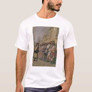 Der Chor der Derwische, der Almosen in Taschkent, T-Shirt