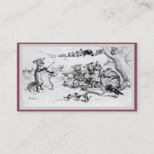 Der Chor - doppelseitig Visitenkarte