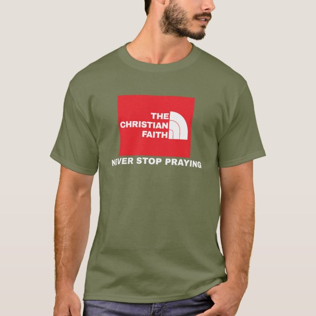 Der christliche Glaube T-Shirt (Vorderseite)