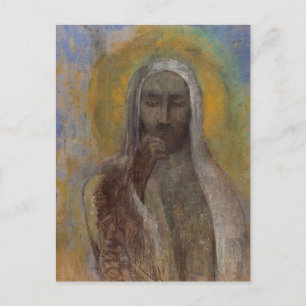 Der Christus der Stille von Odilon Redon Postkarte