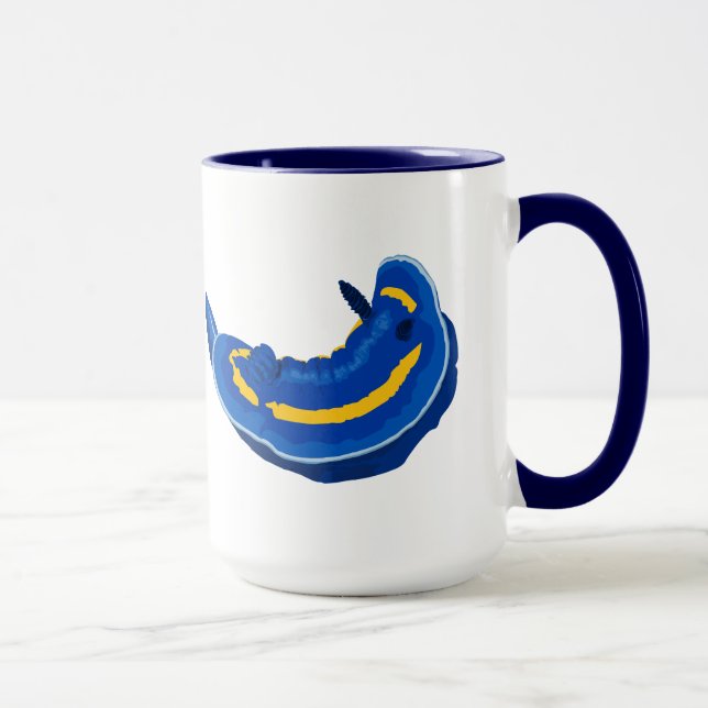 Der Chromodorid des Trägers Schnecken-Tasse Tasse (Rechts)