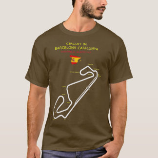Der Circuit de Barcelona Catalunya T-Shirt