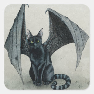 Der City Battycat Sticker