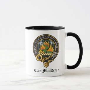 Der Clan-Mackenzie-Wappen Tasse