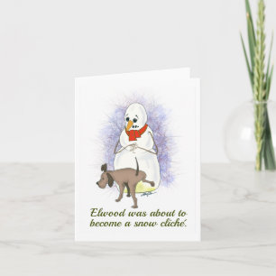 Der Cliché-Sticker Karte