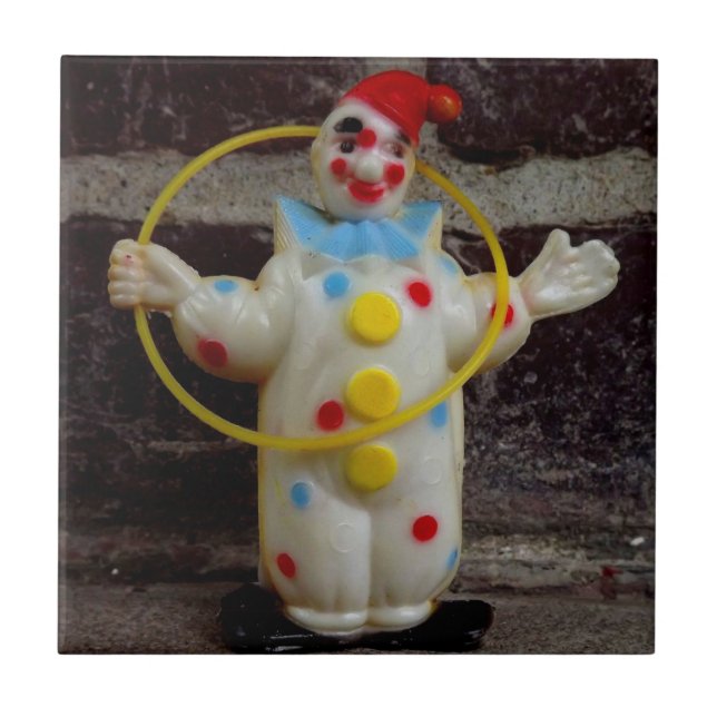 Der Clown Fliese (Vorderseite)