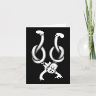 Der Clown-Geist verdreht Karte