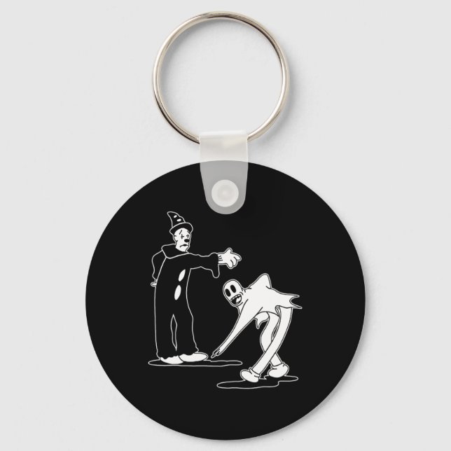 Der Clown Ghost Magic Tanz Schlüsselanhänger (Vorderseite)