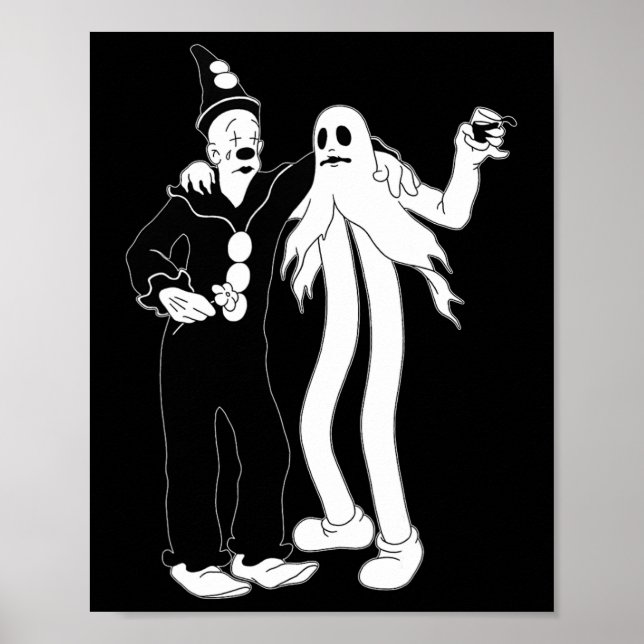 Der Clown Ghost Poster (Vorne)