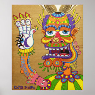 Der Clown ist ein Wiseman in Verkleidung Poster