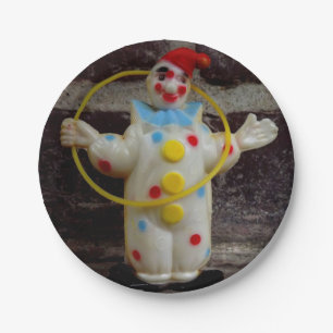 Der Clown Pappteller