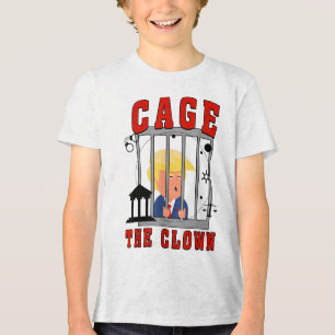 Der Clown Trump im Gefängnis _1 Tri-Blend Shirt
