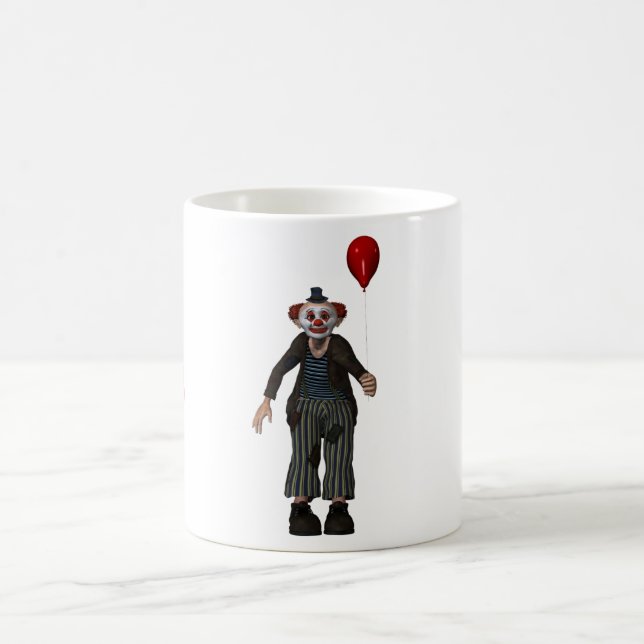 Der Clown und sein Ballon Tasse (Mittel)