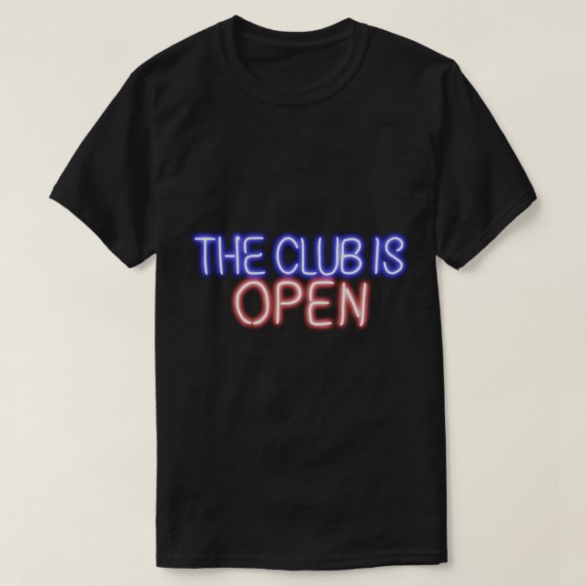 Der Club ist Open GBV T-Shirt (Design vorne)