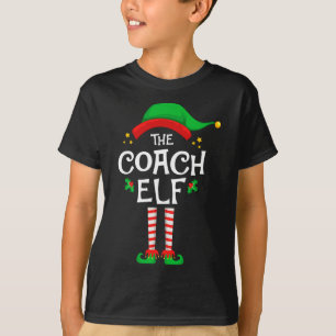 Der Coach Elf Weihnachten Familie Matching-Gruppe  T-Shirt