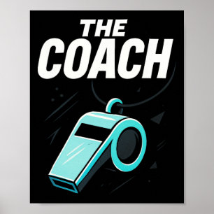 Der Coach - Sport Leadership Motivation Sport Poster