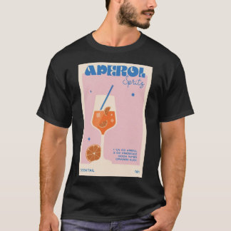 Der Cocktail Aperol Spritz Poster T-Shirt