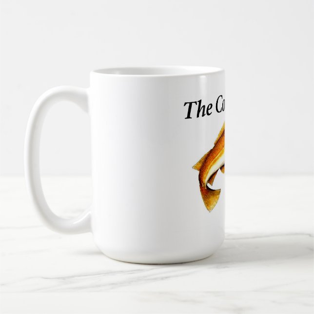 Der Cod-Vater ideale Angler. Kaffeetasse (Links)