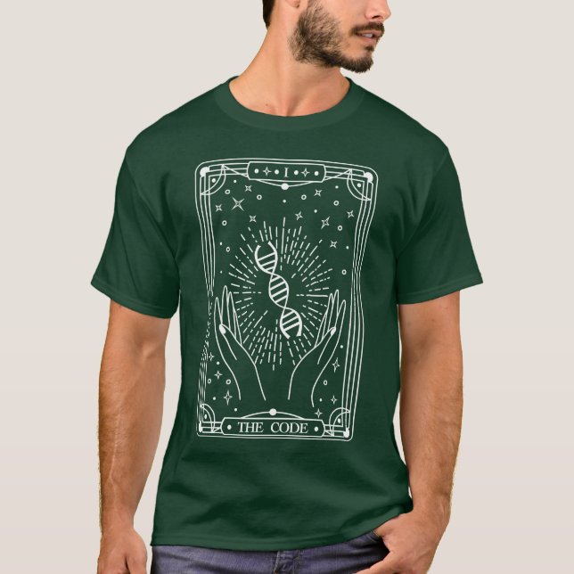 Der Code weiße Mädchen T-Shirt (Vorderseite)