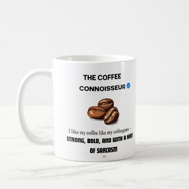 Der Coffee Connoisseur Kaffeetasse (Links)