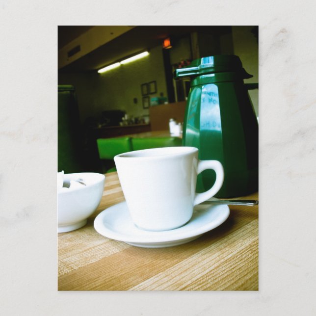 Der Coffee Shop 03 Postkarte (Vorderseite)