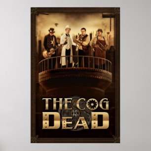 Der Cog ist tot - Steam City Poster