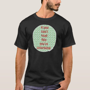 Der Colorblind-Test T-Shirt