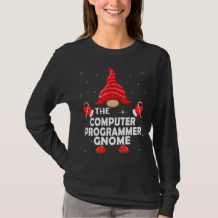 Der Computerprogrammierer-Gnom passende Familiens T-Shirt