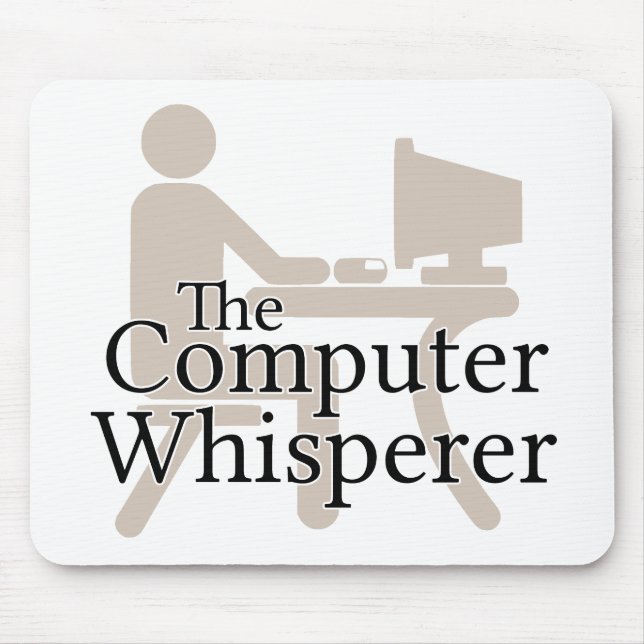 Der ComputerWhisperer Mousepad (Vorne)
