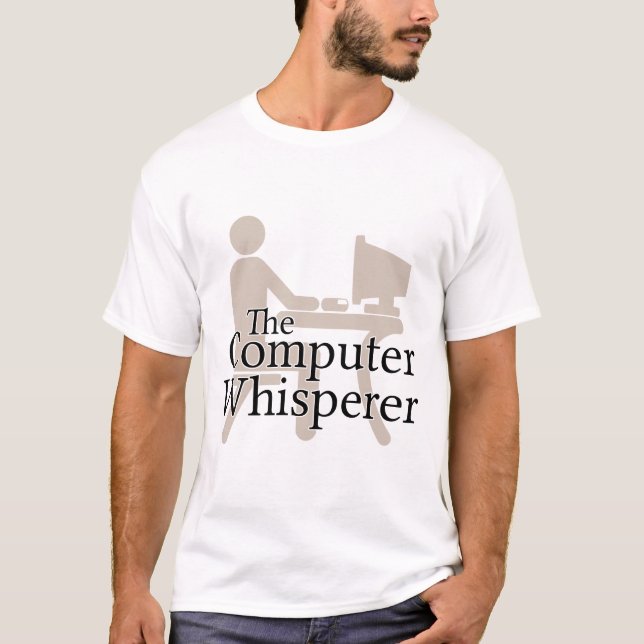 Der ComputerWhisperer T-Shirt (Vorderseite)