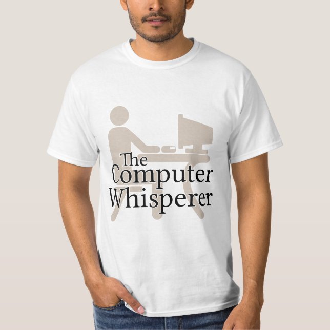 Der ComputerWhisperer T-Shirt (Vorderseite)