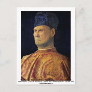 Der Condotier. Postkarte