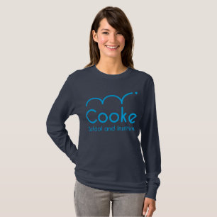 Der Cooke der FRAUEN Lang-Hülse Shirt, Marine T-Shirt