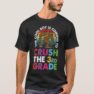 Der Coole Junge bricht die dritte Stufe zurück T-Shirt