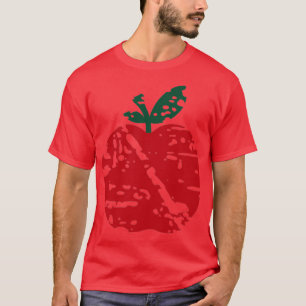 Der Coole rote Apfel T-Shirt