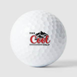 Der coole Vater Golfball
